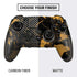 Black and Gold Scattered Marble PlayStation Scuf Vantage 2 Controller Skin
